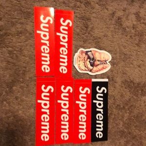supreme sticker set